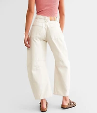 We The Free Good Luck Mid-Rise Barrel Jean