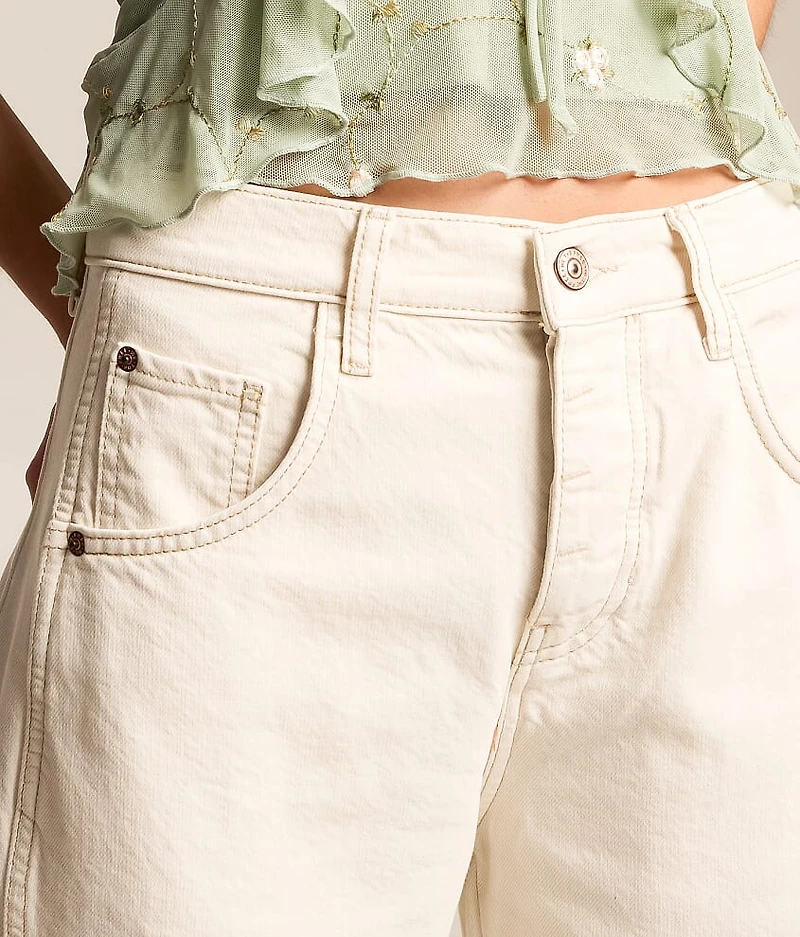 We The Free Good Luck Mid-Rise Barrel Jean