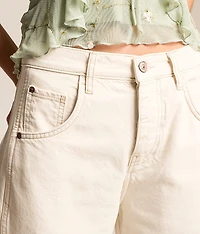 We The Free Good Luck Mid-Rise Barrel Jean