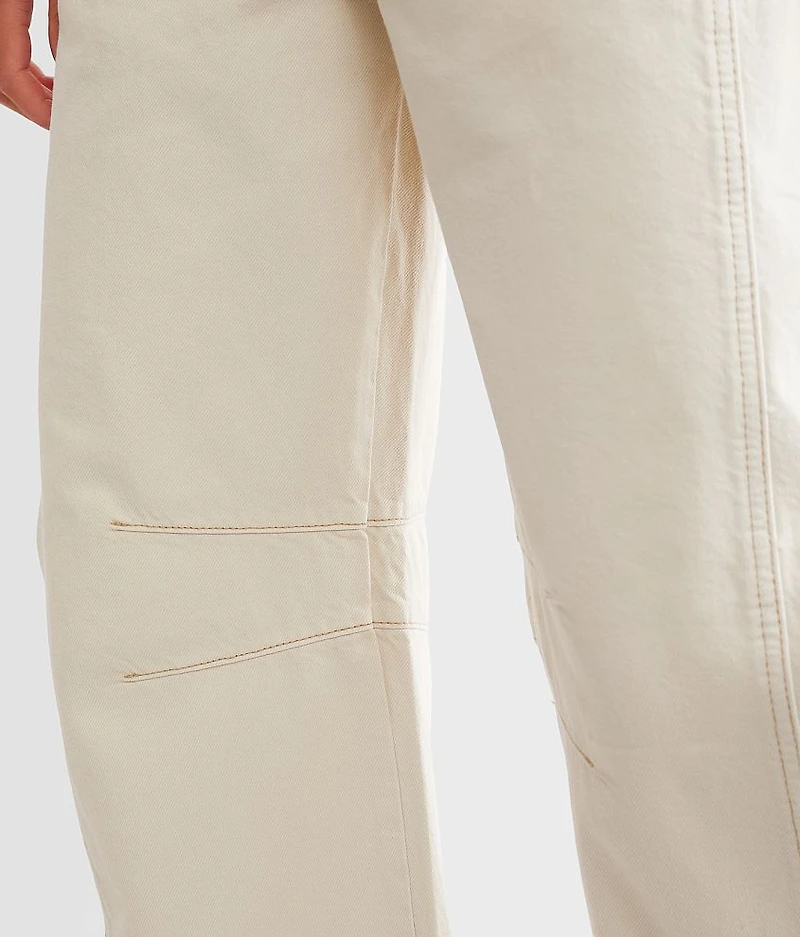 We The Free Good Luck Mid-Rise Barrel Jean