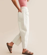 We The Free Good Luck Mid-Rise Barrel Jean