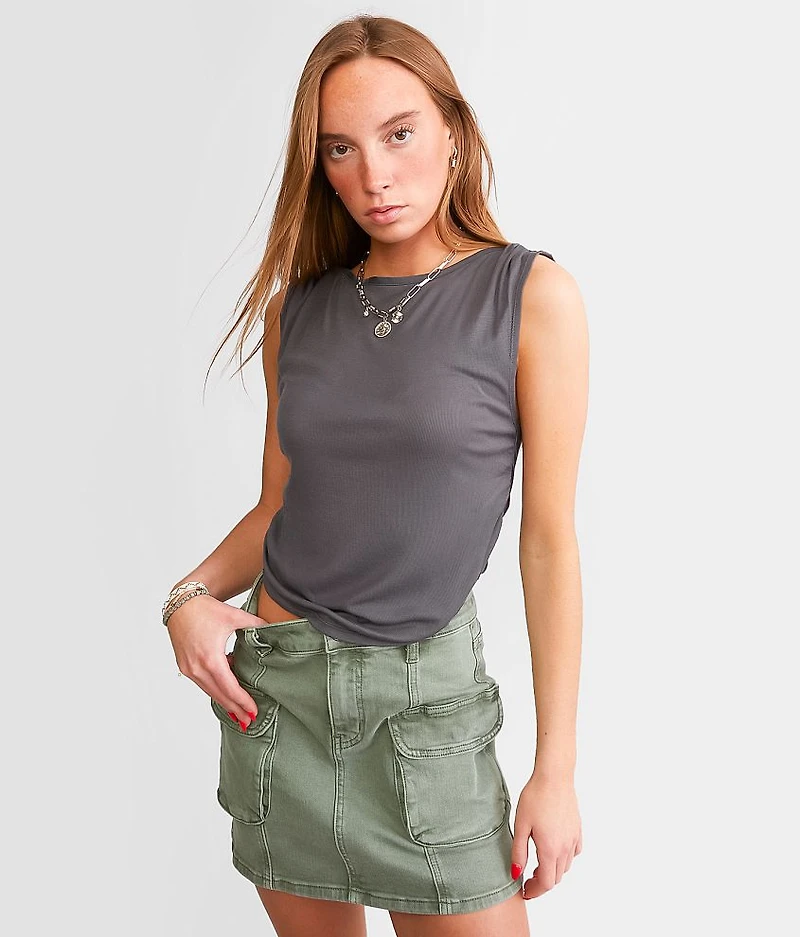 Night We Met Cropped Tank Top