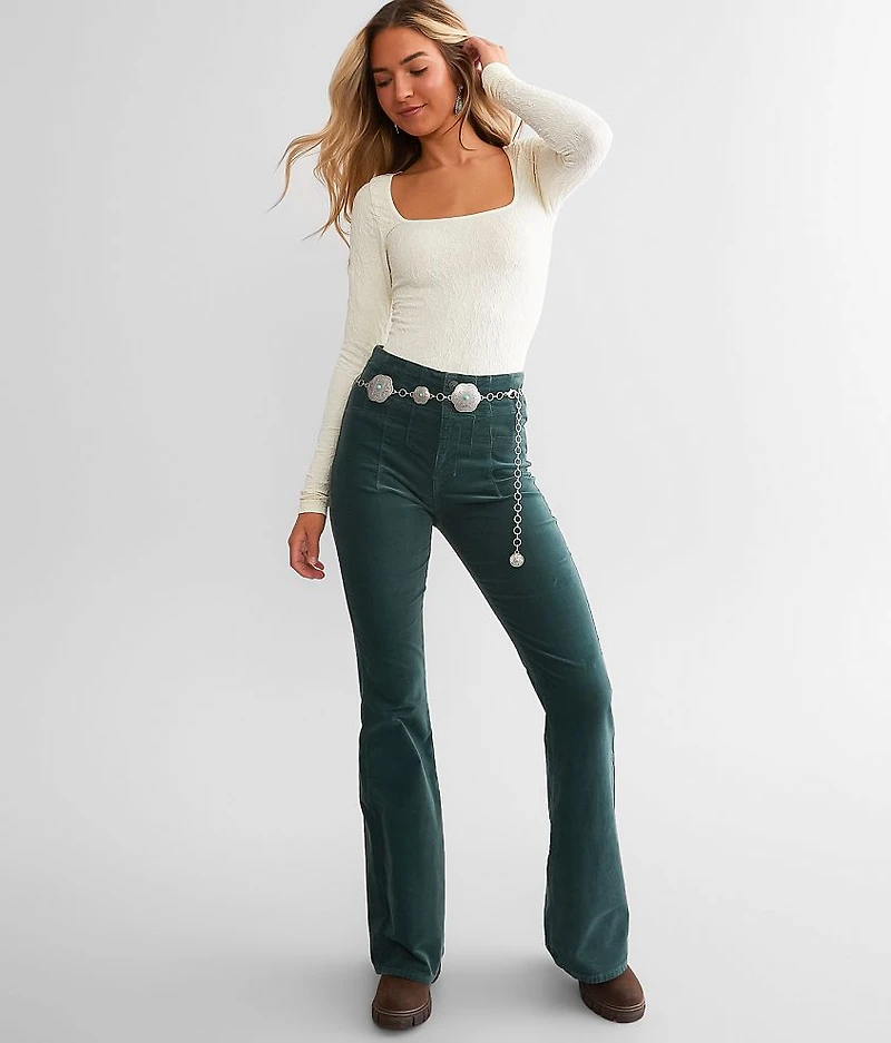 Jayde Corduroy Flare Stretch Pant