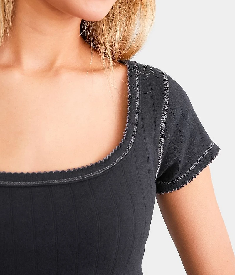 End Game Cropped Baby Top