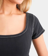 End Game Cropped Baby Top
