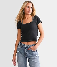 End Game Cropped Baby Top