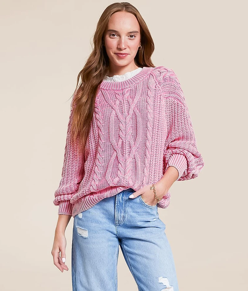 Frankie Cable Knit Sweater