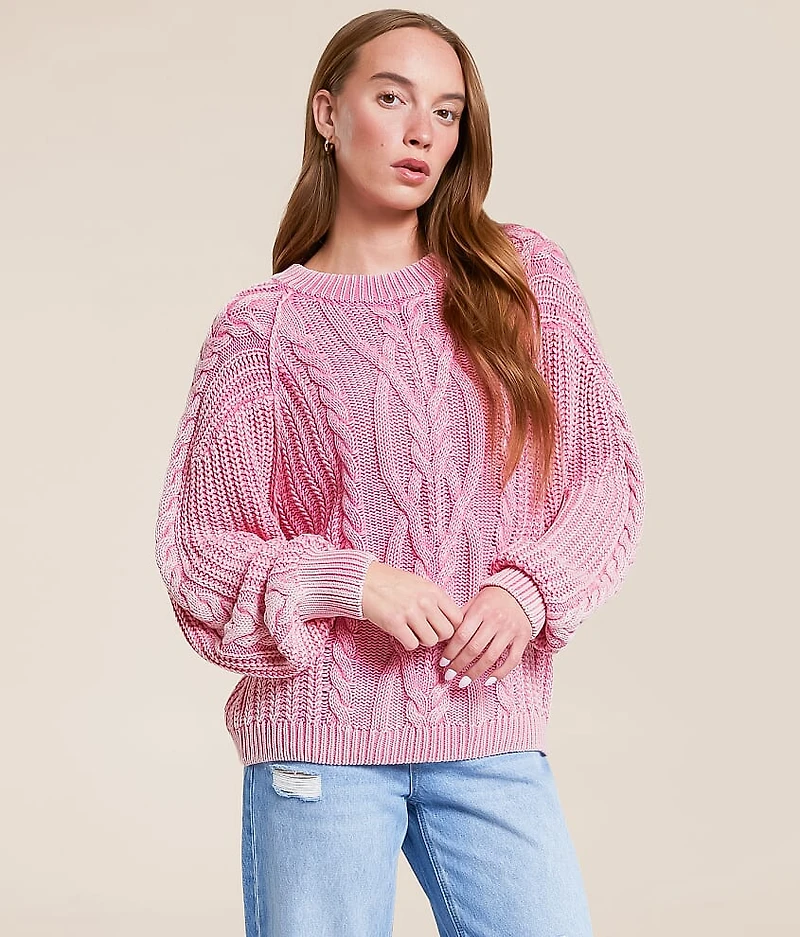 Frankie Cable Knit Sweater