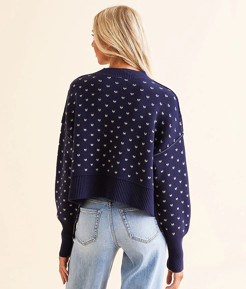 Pattern Easy Street Cropped Sweater