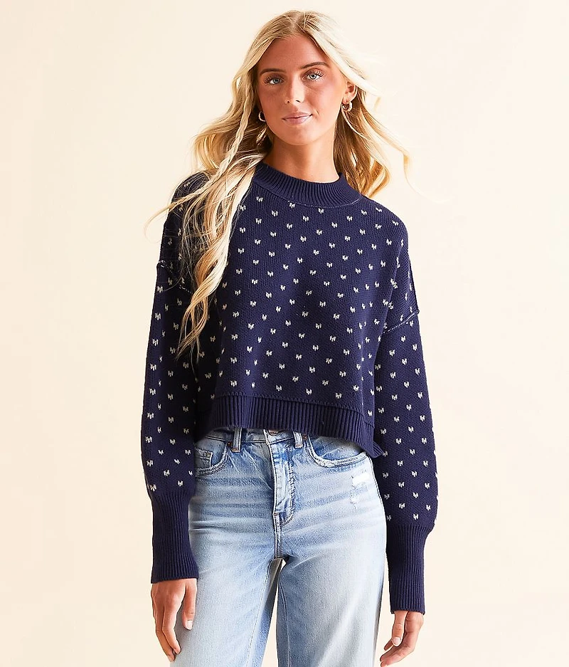 Pattern Easy Street Cropped Sweater