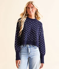 Pattern Easy Street Cropped Sweater