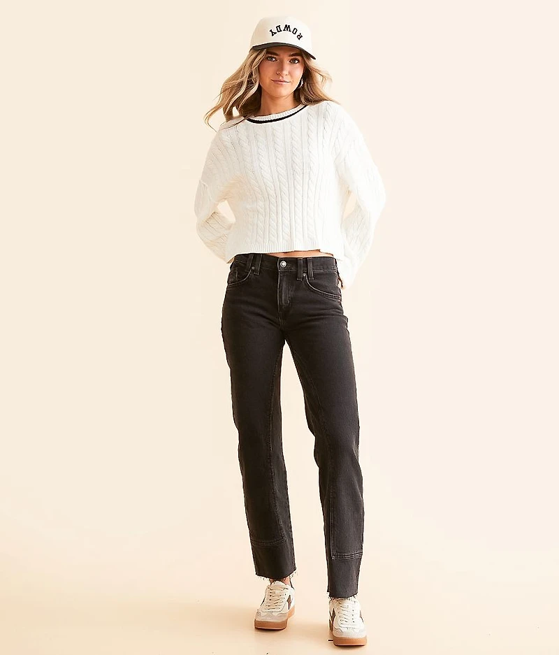 Risk Taker High Rise Straight Stretch Jean