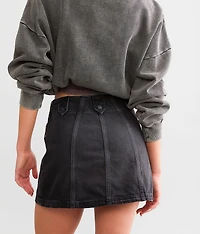 Runaway Denim Mini Skirt