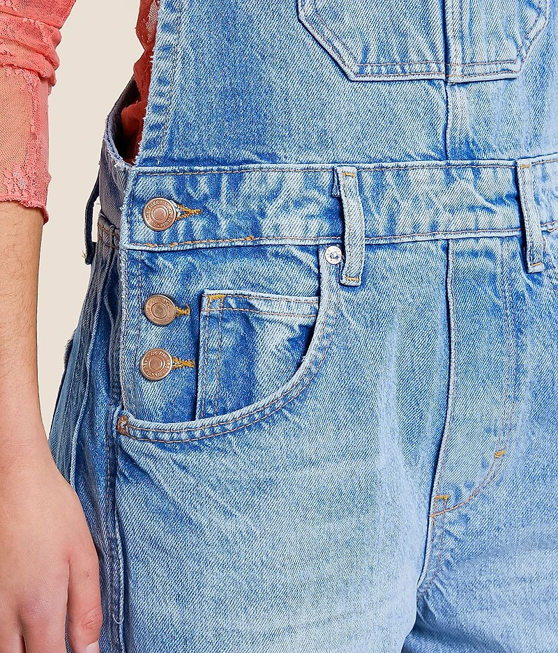 We The Free Good Luck Barrel Overalls
