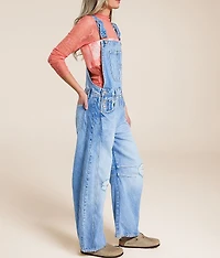 We The Free Good Luck Barrel Overalls