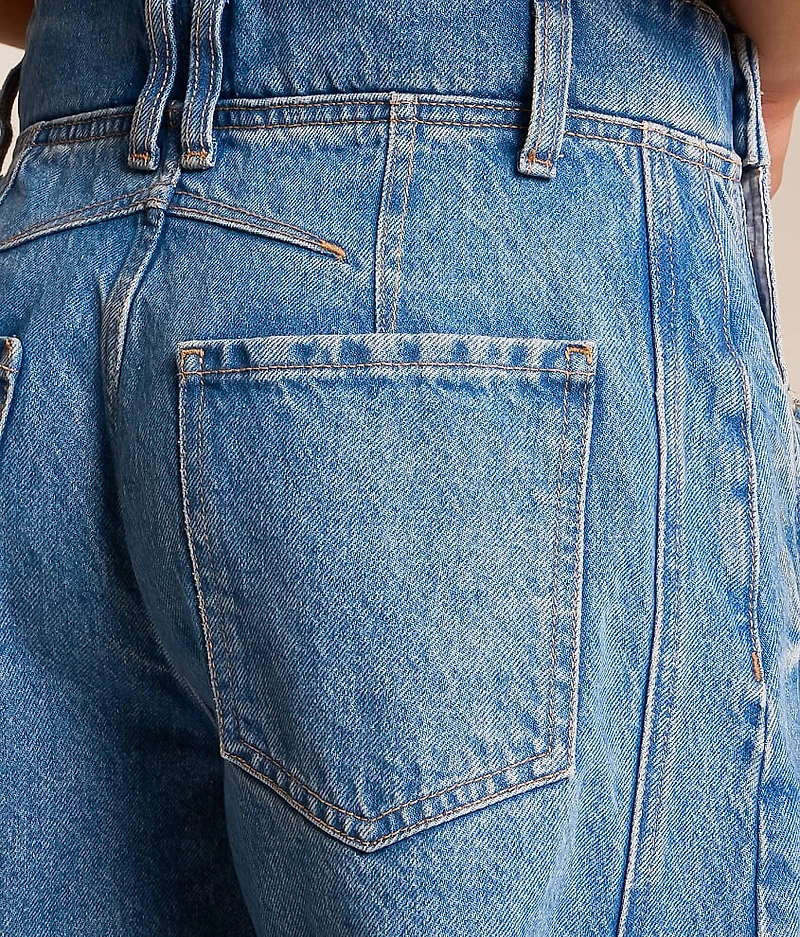 We The Free Good Luck Barrel Overalls