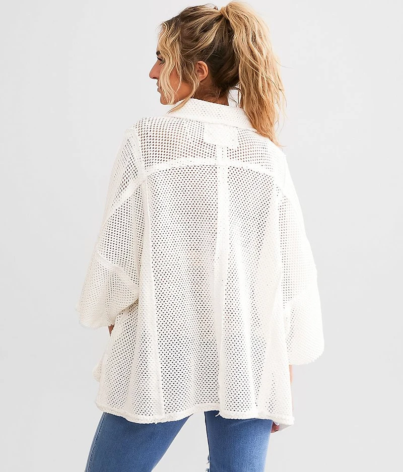 Stay On Oversized Shirt