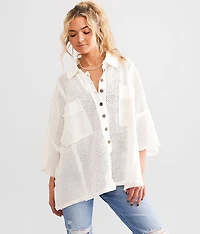 Stay On Oversized Shirt