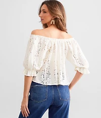 Stace Lace Cropped Top