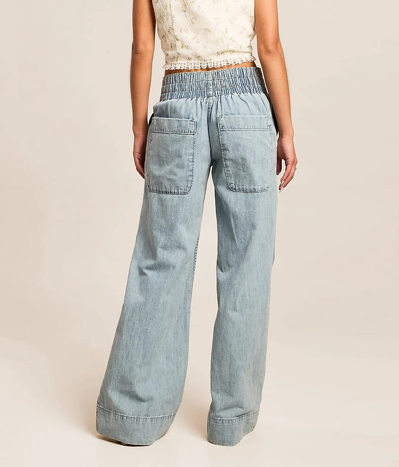 Breezy Denim Pull-On Jean