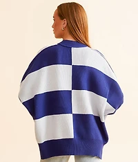 Checker Easy Street Tunic Sweater