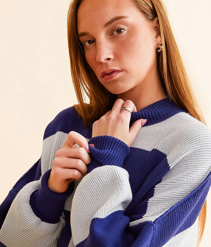 Checker Easy Street Tunic Sweater
