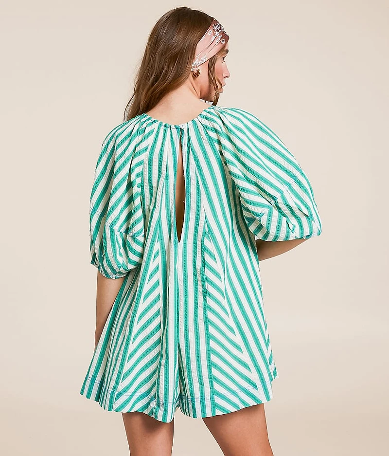 Bop Around Oversized Romper