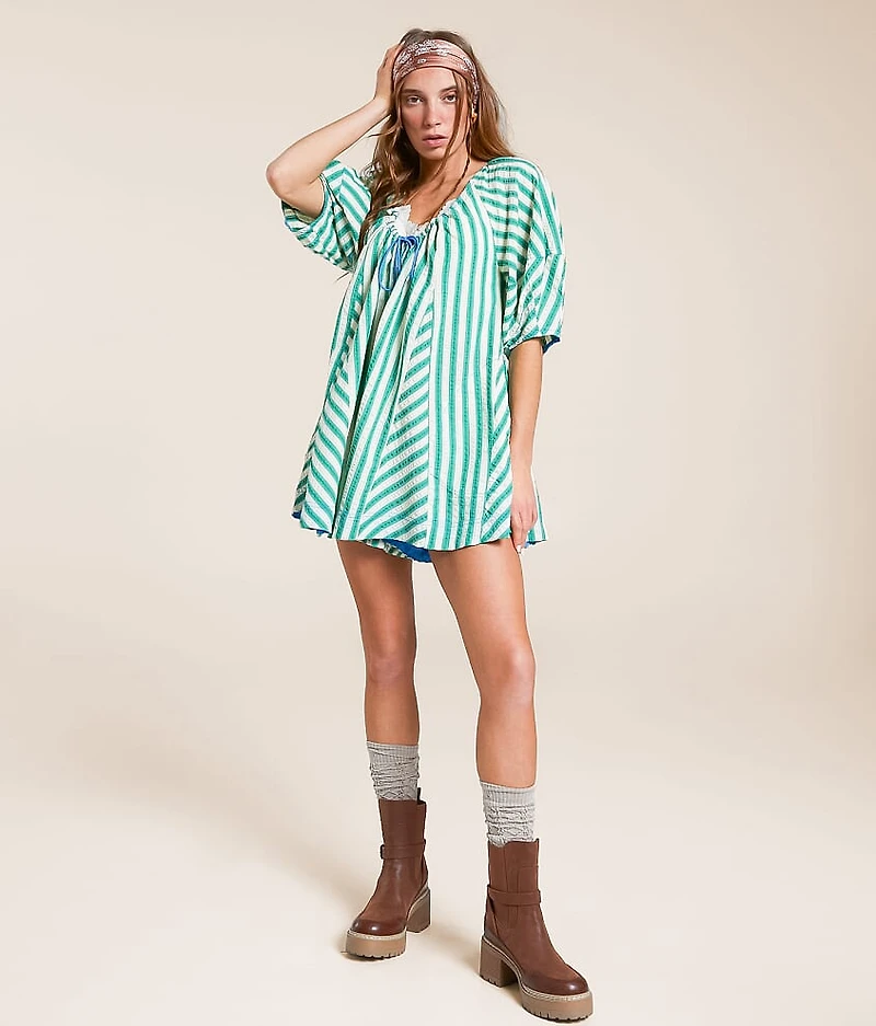 Bop Around Oversized Romper