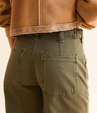 Palmer Wide Leg Cuffed Jean