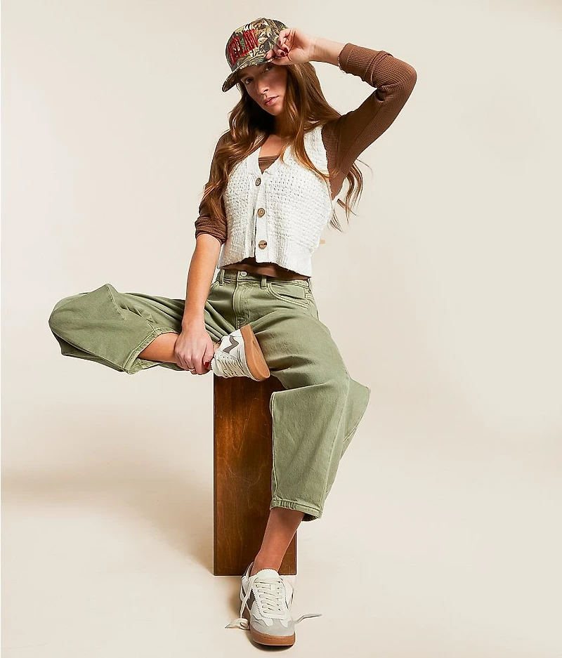 Ava Cropped Sweater Vest