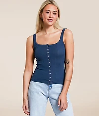 End Game Pointelle Tank Top