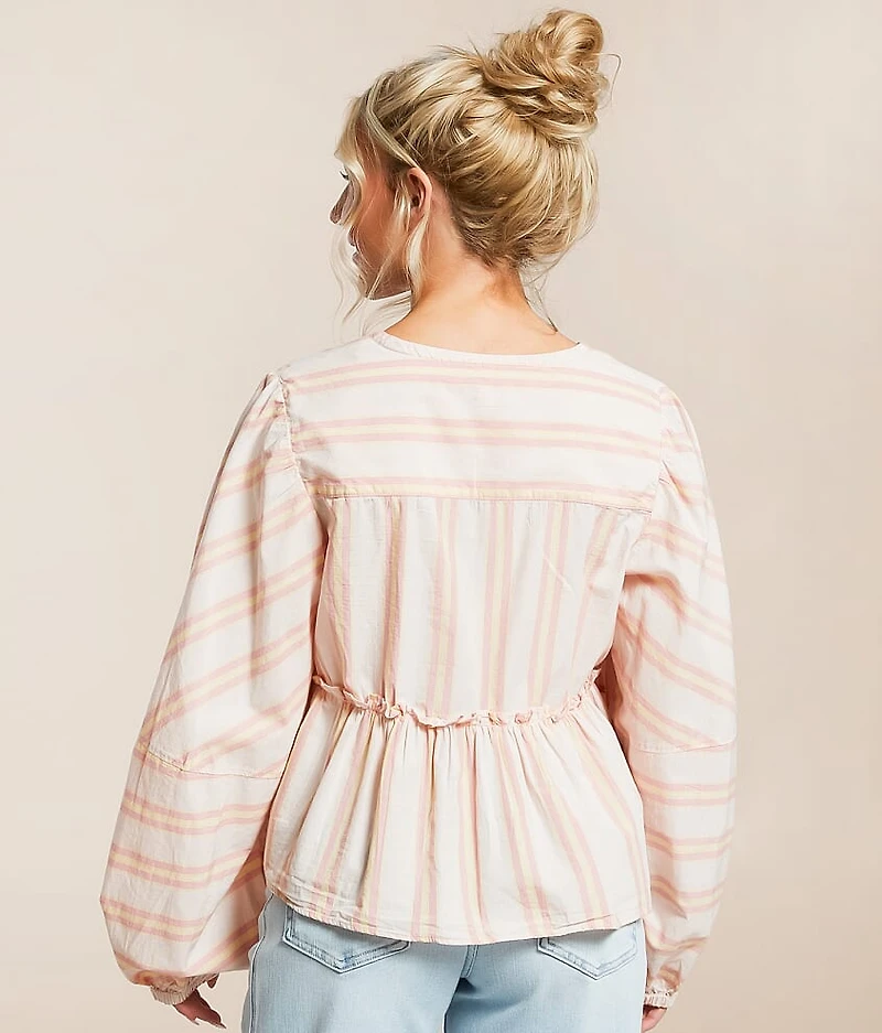 Striped Brunch Babe Top