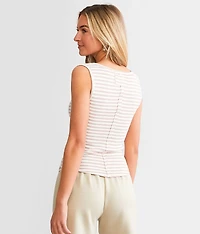 Hummingbird Striped Tank Top