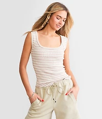 Hummingbird Striped Tank Top
