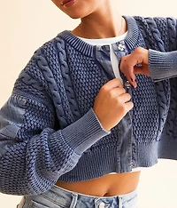 Heritage Cropped Cardigan Sweater