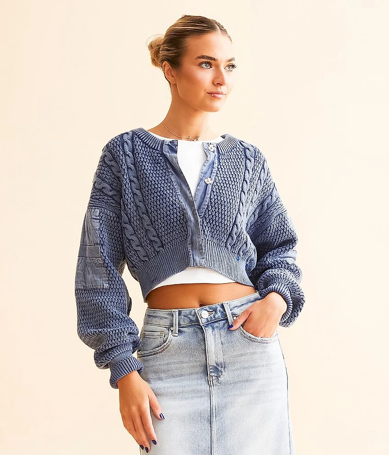 Heritage Cropped Cardigan Sweater