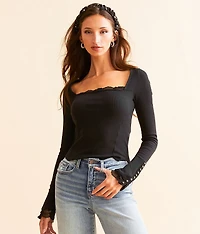 Cuff It Lace Top