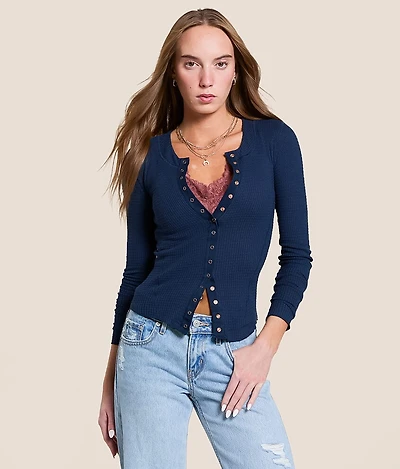Going Places Cardi Top