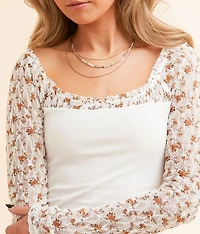 Josie Ruffle Top