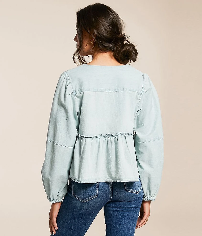 Denim Brunch Babe Top