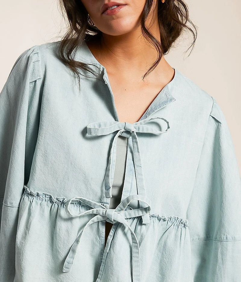 Denim Brunch Babe Top