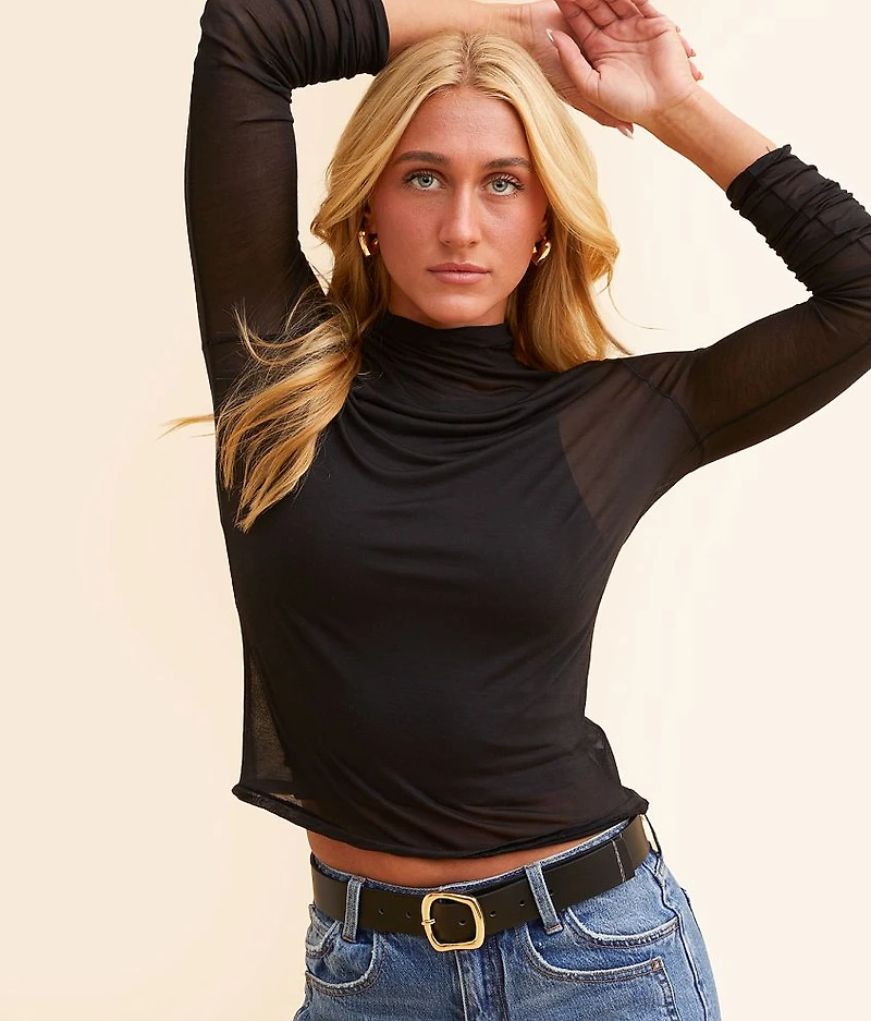 On Air Turtleneck Top