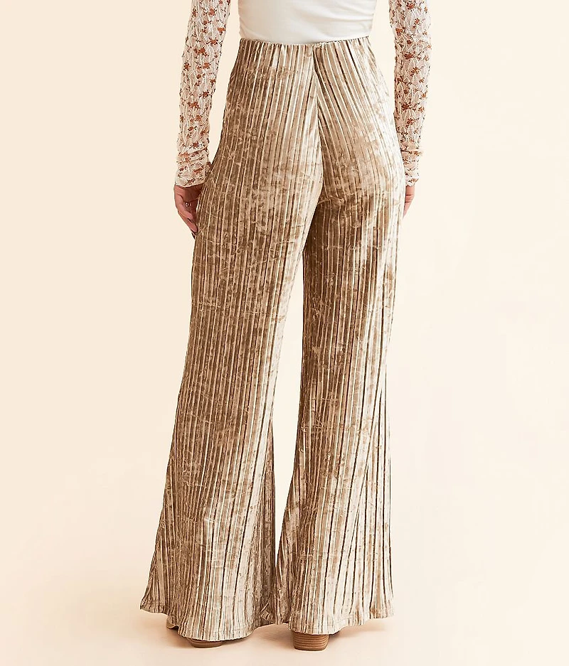 Star Sign Velvet Flare Pant