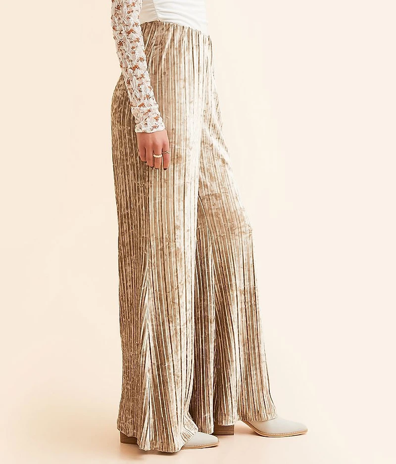 Star Sign Velvet Flare Pant
