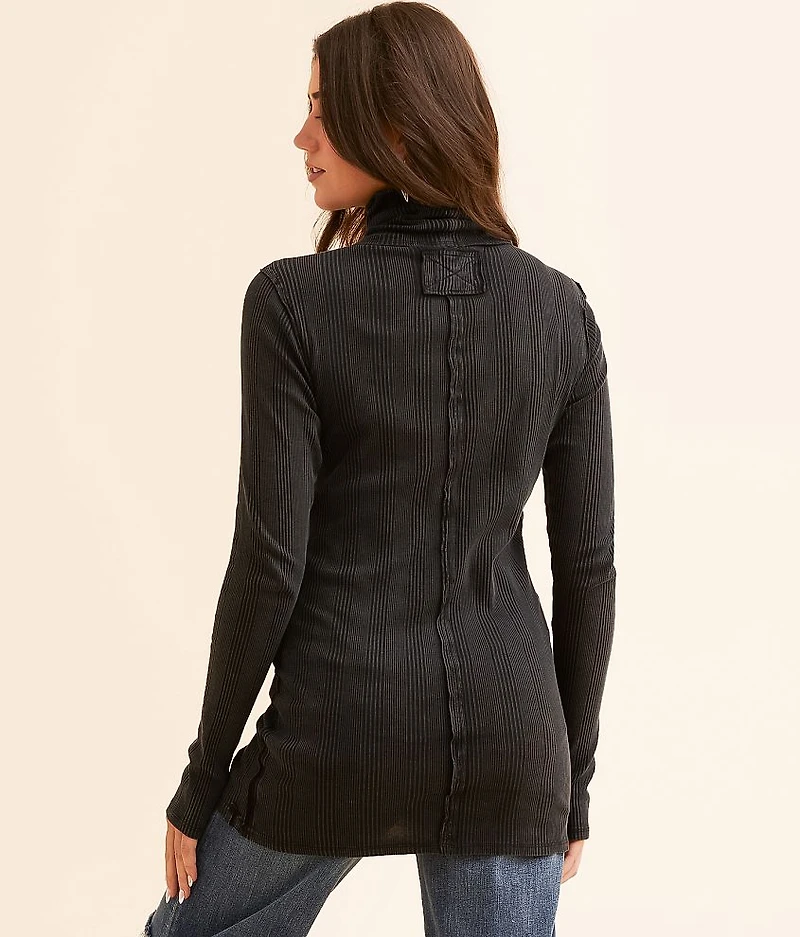 Brynn Turtleneck Tunic Top