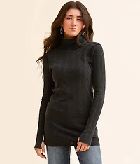 Brynn Turtleneck Tunic Top