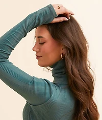 Brynn Turtleneck Tunic Top