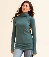 Brynn Turtleneck Tunic Top