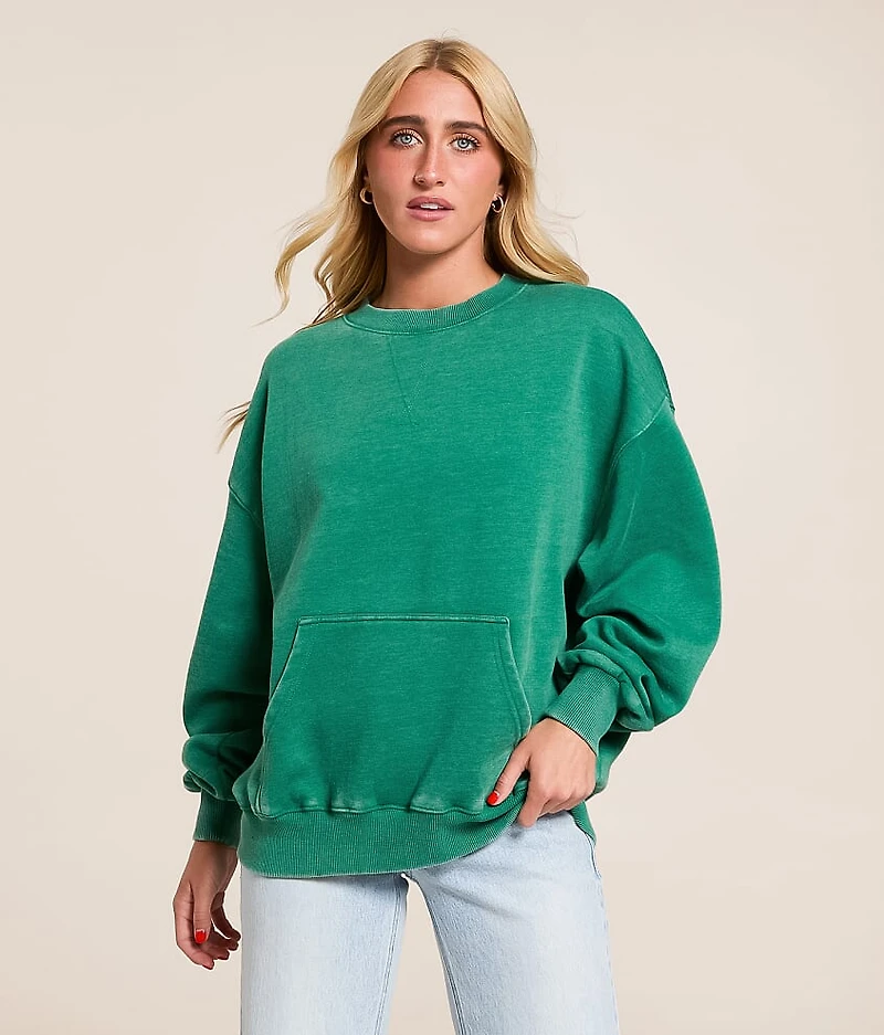 Slow It Down Oversized Pullover