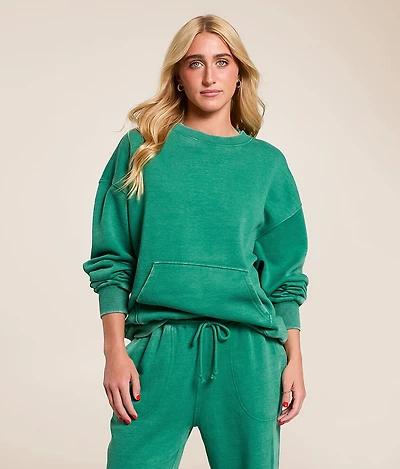 Slow It Down Oversized Pullover